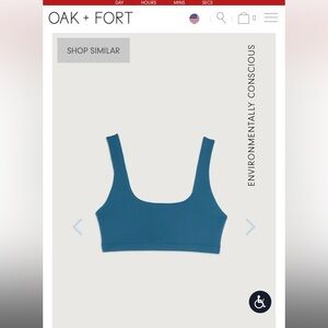 Oak and Fort Tank Bralette